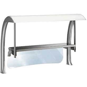 Стойка с полк.и защит.стеклом  д/эл.мармита Electrolux Professional ZLGS12G (856256)