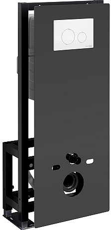 Система инсталляции для подвесного унитаза Wasserkraft Glan 66TLT.010.ME.BL.WM02