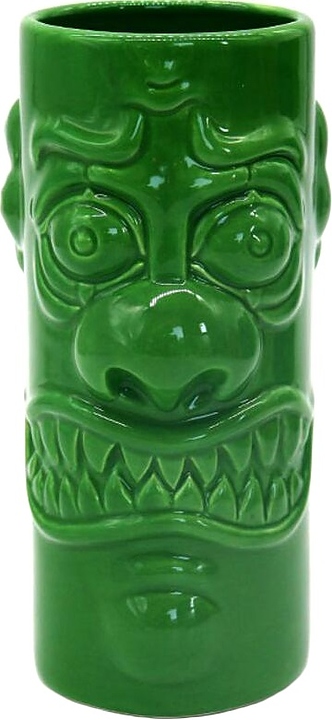 Стакан для коктейлей P.L. Barbossa Tiki TIKI0024  600 мл d=9 см h=17,4 см (керамика) зеленый