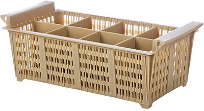 Кассета посудомоечная для столовых приборов NORMA 8 ячеек, 426х250