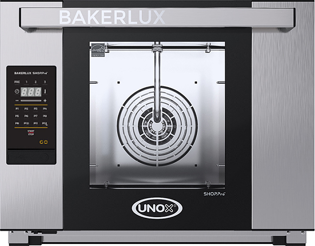 Печь конвекционная UNOX XEFT-04HS-EGDN без сливного отверстия