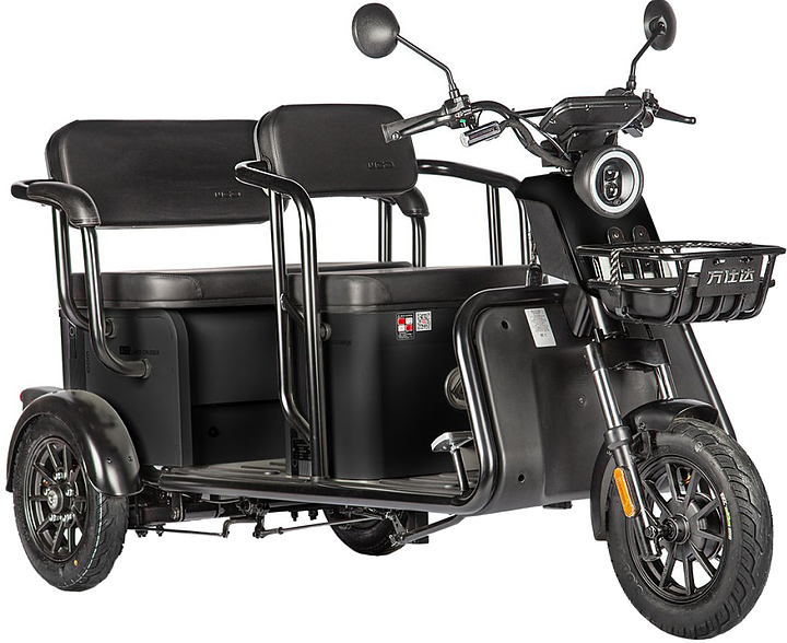 Трицикл WANSHIDA LC300 черный