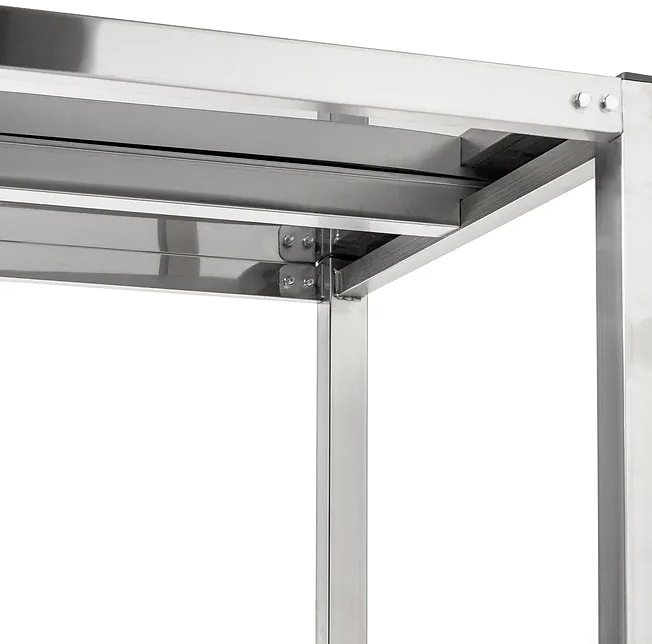 Стеллаж кухонный КОБОР СКТР-90/70 (высота 1800)