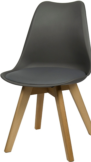 Стул BentWood Eames W темно-серый