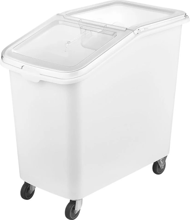 Контейнер для сыпучих продуктов Tribeca 102 л 420х720х710 мм (упрочненный полипропилен,  на колесах, белый)