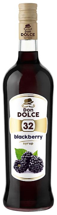Сироп Don Dolce 74614 Ежевика 1 л (бутылка стекло)