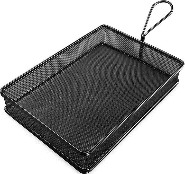 Корзинка для подачи P.L. Proff Cuisine MCB-10TB (HONRY) 25,6х18 h=5,2 см (металл) черная
