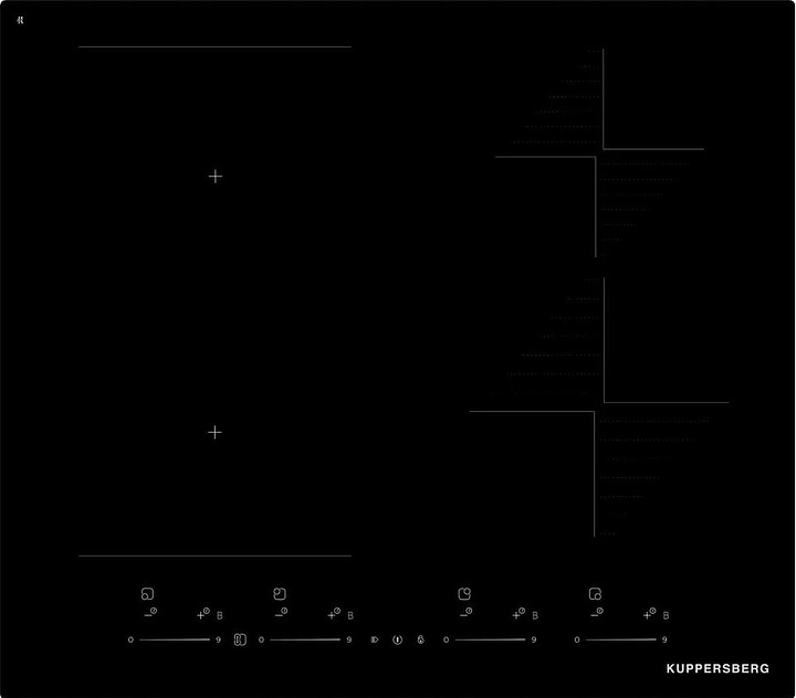 Варочная панель индукционная Kuppersberg ICI 616