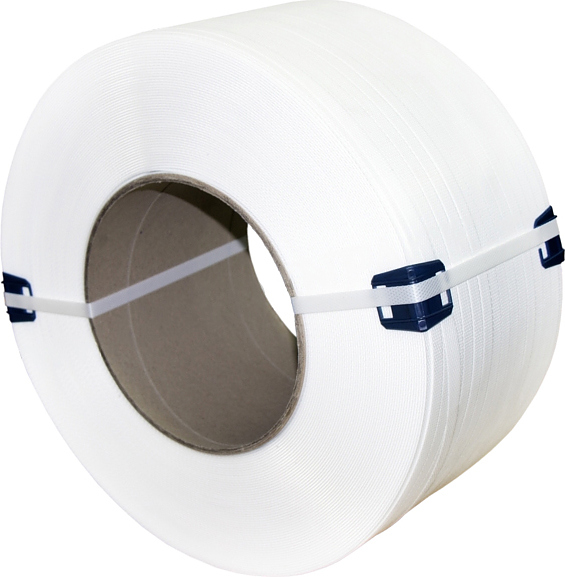 Лента ПП Transpak 15х0,8 мм 1800 м белая