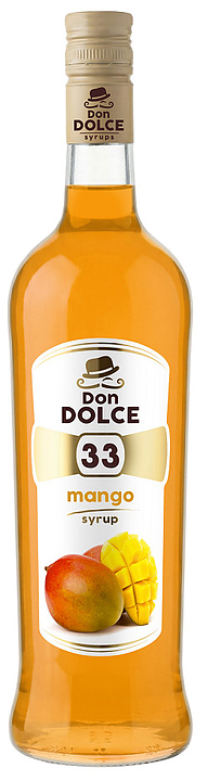 Сироп Don Dolce 75164 Манго 1 л (бутылка стекло)