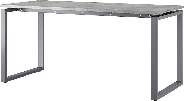 Стол офисный КОБОР O1-100/80 graphite/chicago