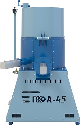 Агломератор ПЗО PZO-А-45 с прямым приводом и ручным раскрытием
