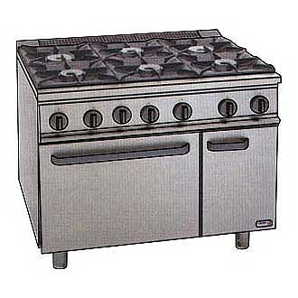 Плита газовая Fagor Professional CG-761NG