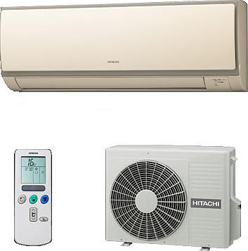 Настенная сплит-система Hitachi RAS-10LH2(B)/RAC08LH1