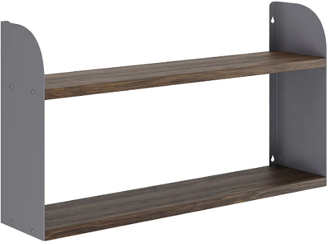 Полка КОБОР S1-80/20 graphite/charlston