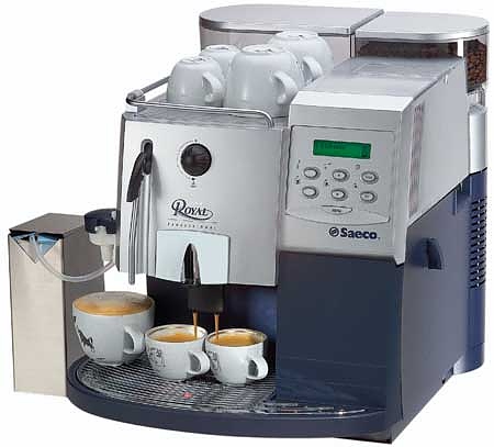 Кофемашина Saeco Royal Professional Silver Blue