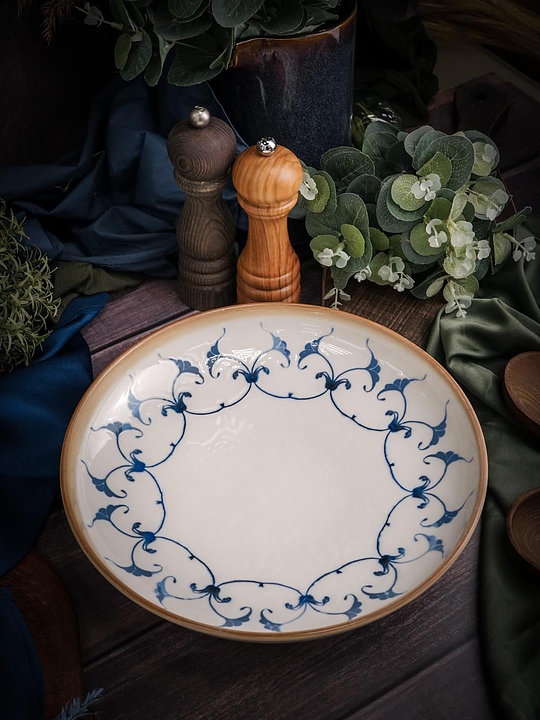 Тарелка глубокая Porland Pioli Reflect 17AP28 PL d=28 см (фарфор)