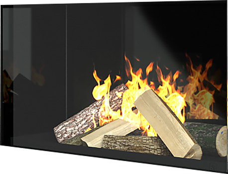 Стекло антибликовое Karma для камина NOBLESSE 90 RF