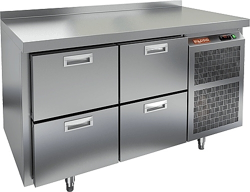Стол холодильный HICOLD GN 22/TN (R600)
