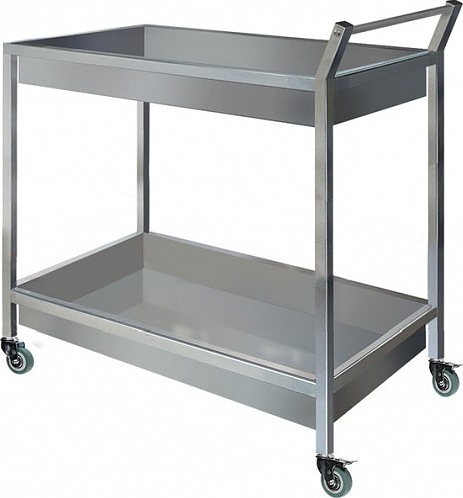 Тележка для сбора посуды Finist ТСП 800х500х850 мм 2 поддона