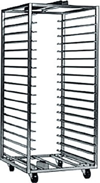 Тележка-шпилька вкатная WLBake Smart/PRO (600x400, сварн. платформа) для ротационной печи ROTOR SLIM