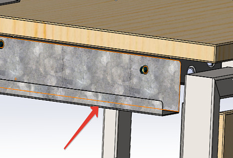 Кабель-канал подвесной горизонтальный КОБОР AК6-50 graphite