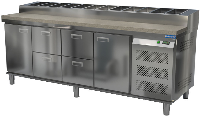 Стол холодильный для пиццы КАМИК СОП-К-242373