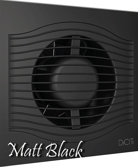 Вентилятор вытяжной DiCiTi SLIM 4C Matt Black