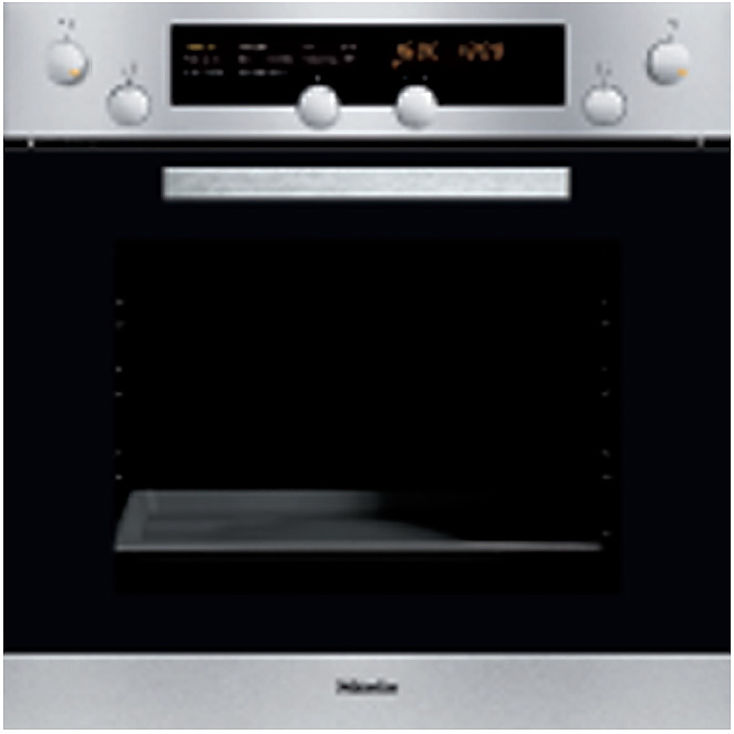 Зависимый электрический духовой шкаф Miele H 4450 E черный