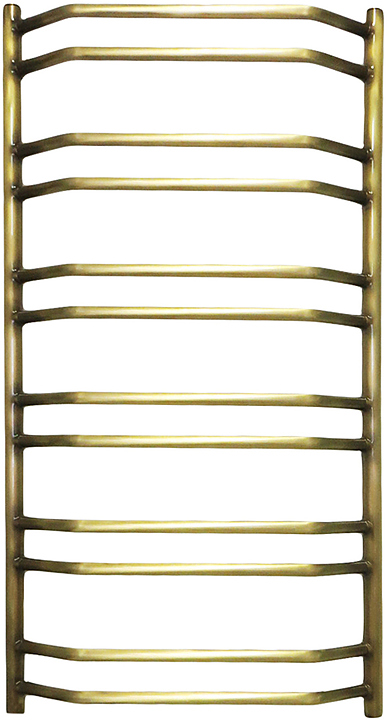 Полотенцесушитель водяной Domoterm Лаура П12 50x98.5 см АБР, античная бронза