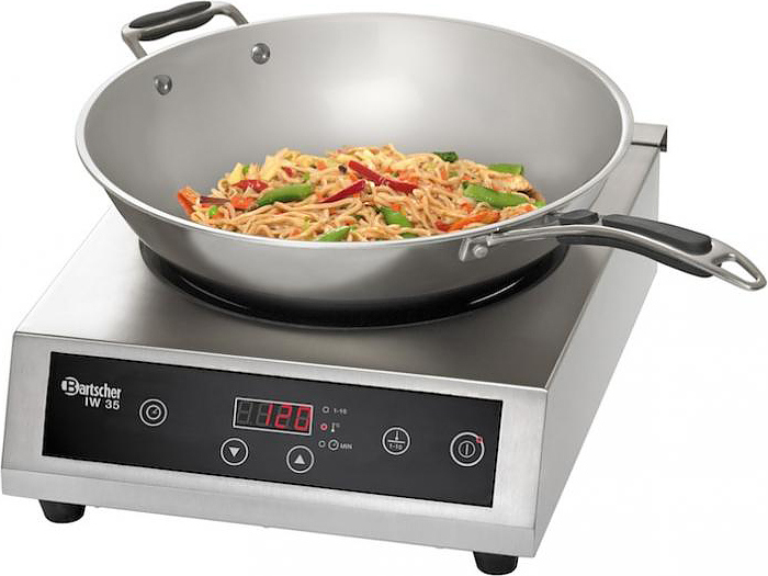 Плита индукционная WOK Bartscher IW 35 со сковородой