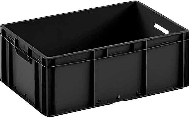 Ящик универсальный ТАРА.РУ ЕС 6422.1 R 600х400х220 мм черный