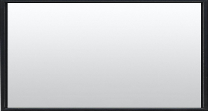 Зеркало De Aqua Алюминиум 140 140х75 см с LED подсветкой, черное