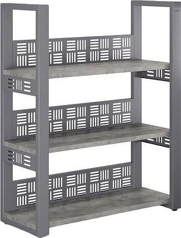 Стеллаж открытый КОБОР SО3-60/36 graphite/chicago