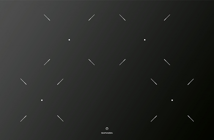 Варочная панель индукционная Barazza 1PIDC80N black glass ceramic