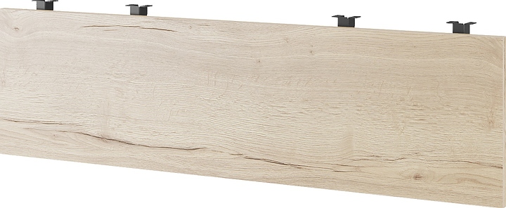 Нижний подвесной экран КОБОР EN-160 black/natural (ЛДСП)