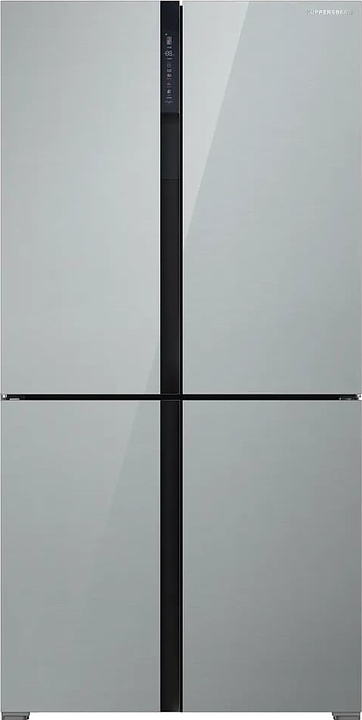 Холодильник Kuppersberg NFFD 185 SG серебристый / стекло