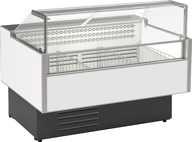 Витрина морозильная CRYSPI Gamma Quadro M 1800 LED (с боковинами)