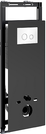 Система инсталляции для подвесного унитаза Wasserkraft Salm 27TLT.010.ME.BL.WH01