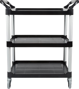 Тележка сервисная Rubbermaid FG342488YEL