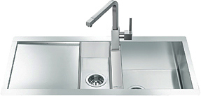 Кухонная мойка SMEG LQ100SF