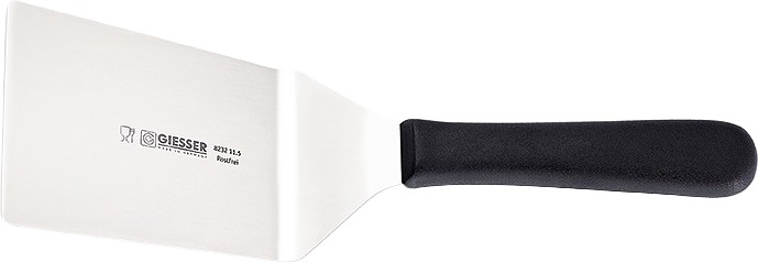 Лопатка Giesser 8232 11,5 L=11,5 см (нерж. сталь / пластик) изогнутая