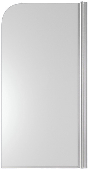 Шторка для ванны TIMO TCM-70/02F-6 70х140 см, поворотная на монопетле, стекло матовое, профиль хром матовый