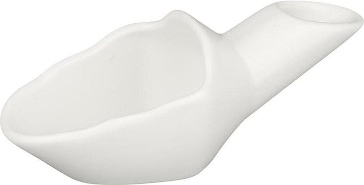 Совок для дозирования кофейных зерен P.L. Barbossa S0682 13х5,6 см h=5,2 см (керамика) белый
