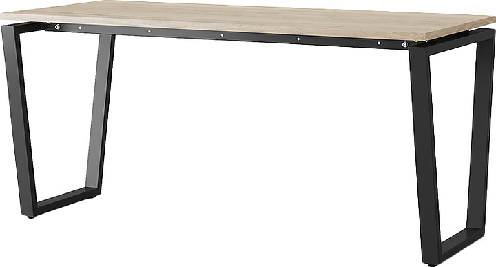 Стол компьютерный КОБОР KOTR-80/60 black/natural