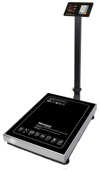 Весы напольные Mertech M-ER 333 ACLP-600.200 "TRADER" с расч. стоимости LCD