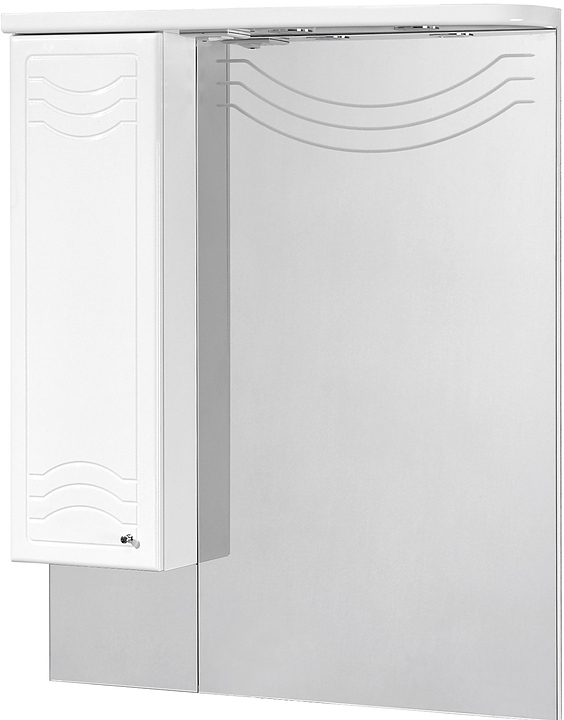 Шкаф зеркальный AQUATON Домус 95 1A001002DO01L