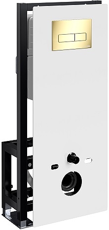 Система инсталляции для подвесного унитаза Wasserkraft Glan 66TLT.010.ME.WH.PG04