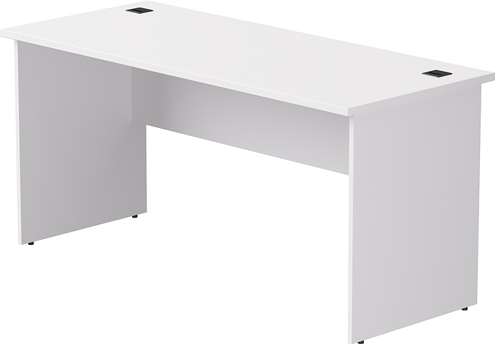 Стол офисный Everprof EVO 1580х670х755 мм (ЛДСП) белый