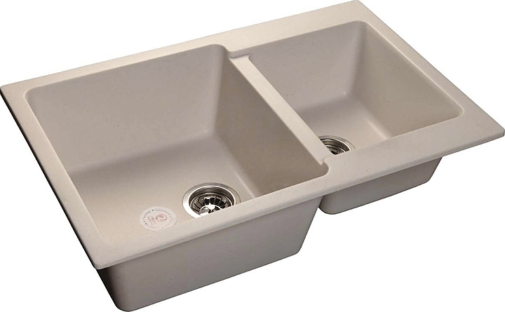 Кухонная мойка GranFest Practic GF-P-780K белый